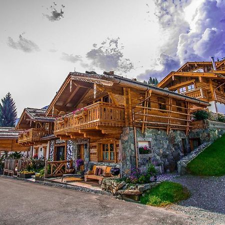 Promi Alm Flachau - Luxus Chalets Exteriör bild
